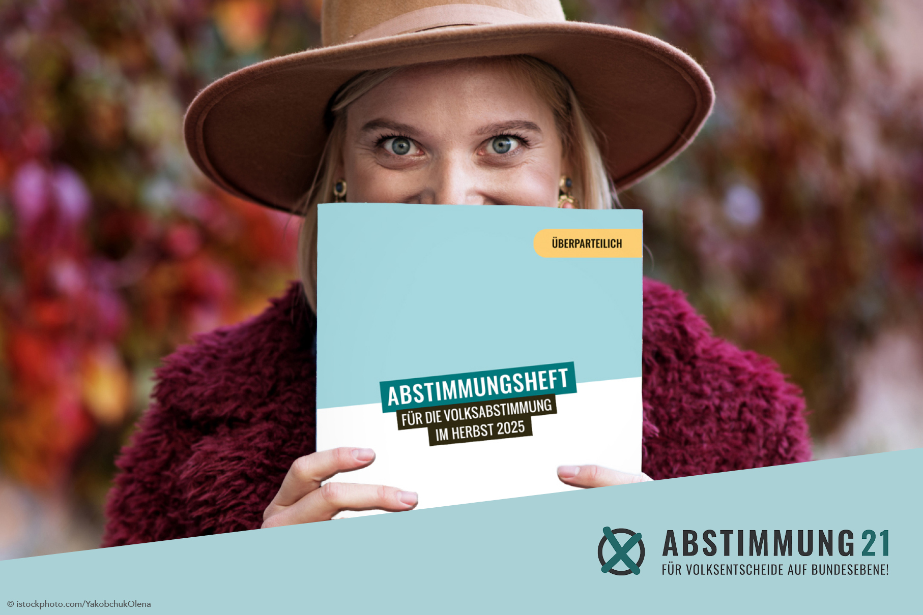 Ihr Abstimmungsheft – druckfrisch zum Anfassen!